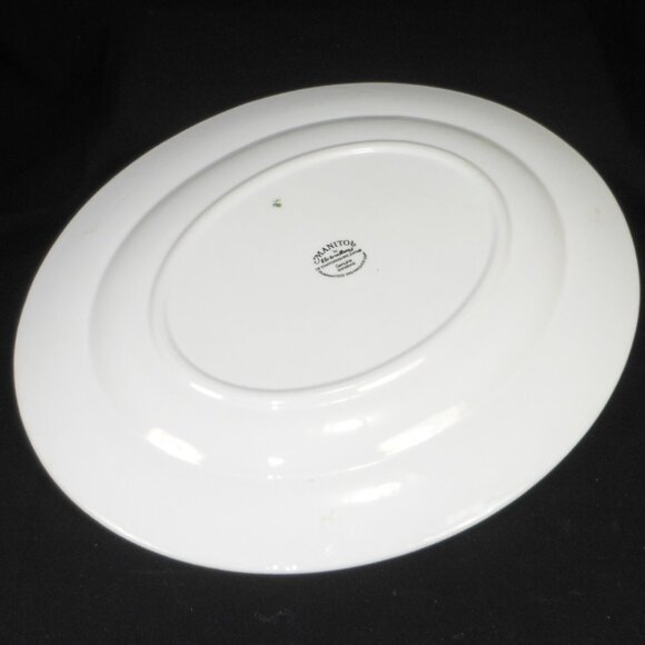 Oval serving platter. Grindley UK MMONITOU ironstone ware - Picture 5 of 6
